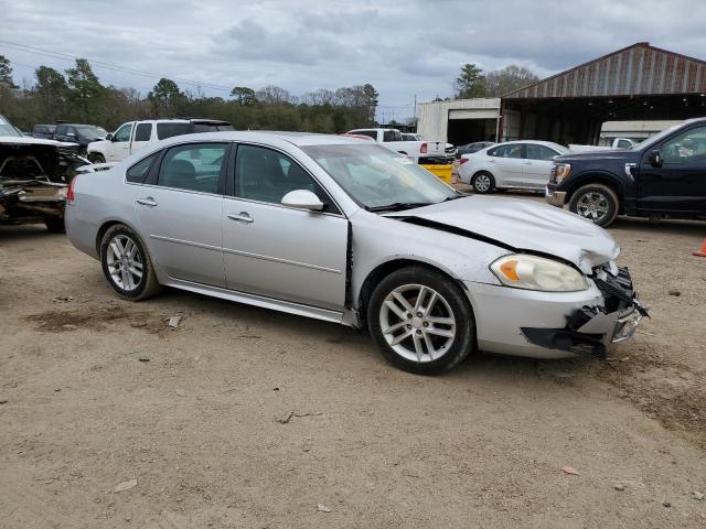 2G1WC5E32D1111671 - 2013 CHEVROLET IMPALA LTZ SILVER photo 4