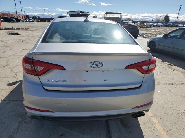 5NPE24AF4FH022718 - 2015 HYUNDAI SONATA SE SILVER photo 6