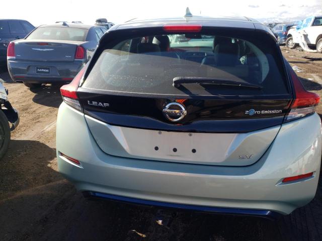 1N4AZ1CP7JC308555 - 2018 NISSAN LEAF S TURQUOISE photo 6