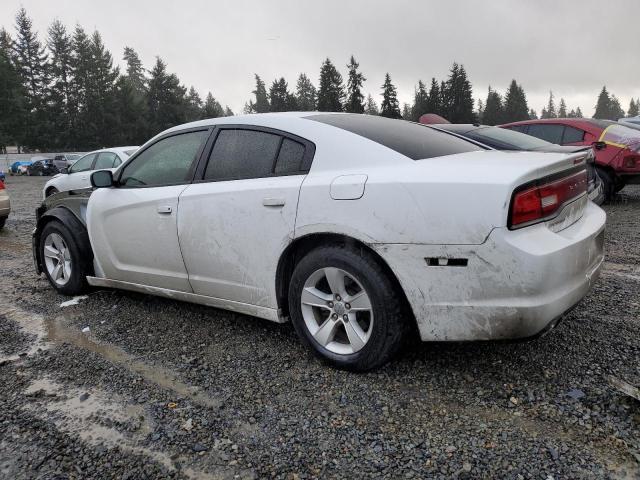 2C3CDXBG7DH526815 - 2013 DODGE CHARGER SE WHITE photo 2