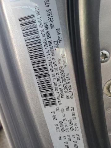 1C6RR7LT8KS699050 - 2019 RAM 1500 CLASS SLT 银色 照片 13