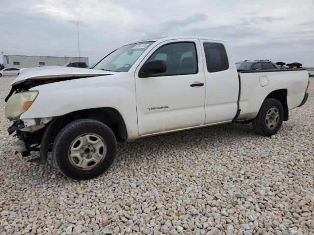 5TETX22N28Z565844 - 2008 TOYOTA TACOMA ACCESS CAB WHITE photo 1