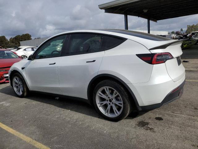 7SAYGDEE7PF738354 - 2023 TESLA MODEL Y WHITE photo 2