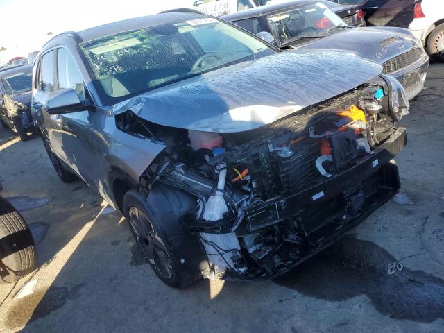 KNDCR3L18P5029753 - 2023 KIA NIRO WIND GRAY photo 4