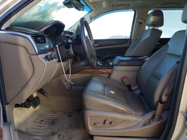 1GNSKKKC7FR246044 - 2015 CHEVROLET SUBURBAN K1500 LTZ TAN photo 7