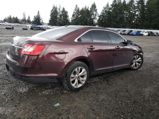 1FAHP2EW8CG143867 - 2012 FORD TAURUS SEL BURGUNDY photo 3