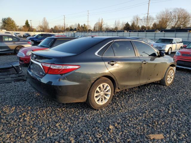 4T1BD1FK8HU207229 - 2017 TOYOTA CAMRY HYBRID BLUE photo 3