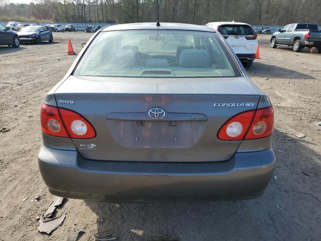 1NXBR32E46Z630514 - 2006 TOYOTA COROLLA CE GRAY photo 6