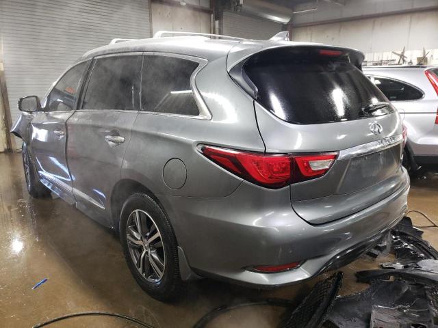 5N1DL0MM3HC551390 - 2017 INFINITI QX60 GRAY photo 2