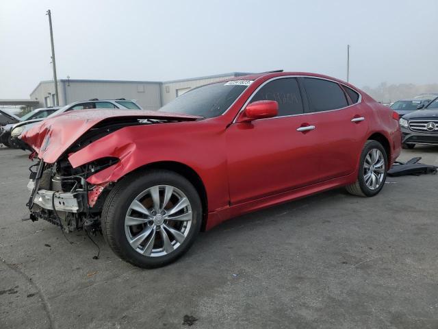 JN1BY1AP3DM513361 - 2013 INFINITI M37 RED photo 1