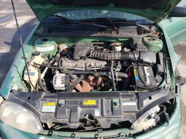 1G1JC1248X7260660 - 1999 CHEVROLET CAVALIER BASE GREEN photo 11