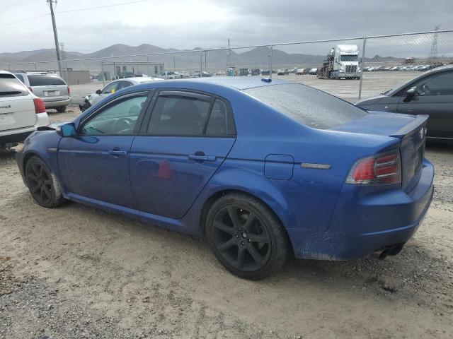 19UUA76527A047515 - 2007 ACURA TL TYPE S BLUE photo 2