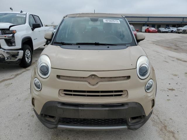 ZFBCFADH7FZ031254 - 2015 FIAT 500L TREKK TAN photo 5