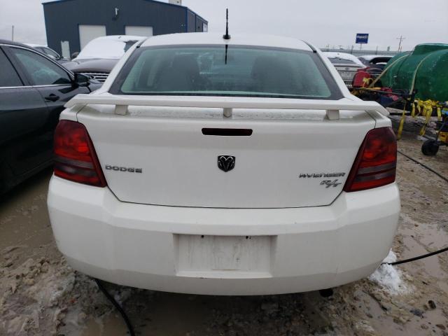 1B3CC5FBXAN221959 - 2010 DODGE AVENGER R/T WHITE photo 6