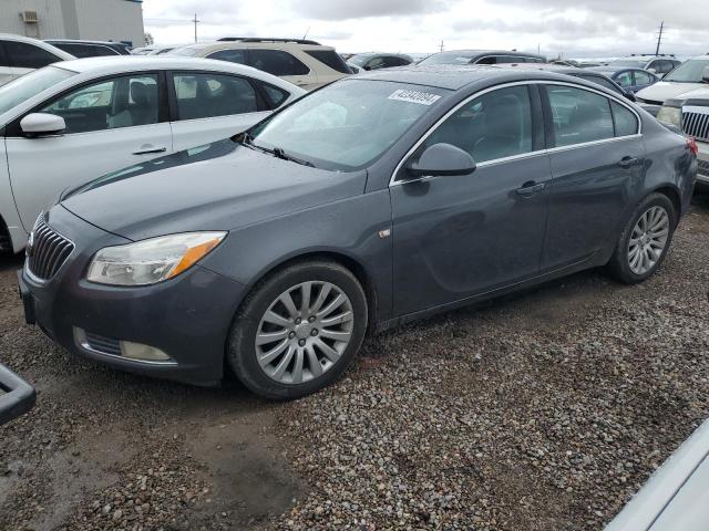 W04GP5EC7B1000885 - 2011 BUICK REGAL CXL GRAY photo 1