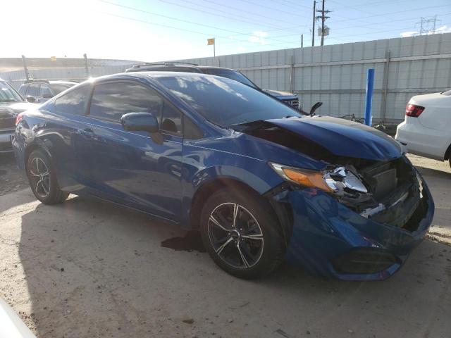 2HGFG3B54EH520593 - 2014 HONDA CIVIC LX BLUE photo 4