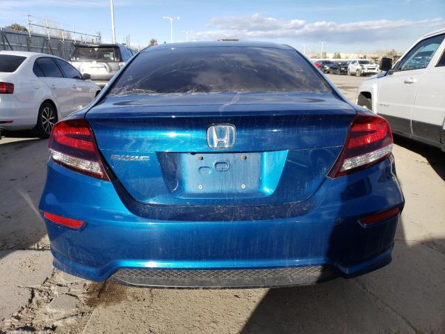 2HGFG3B54EH520593 - 2014 HONDA CIVIC LX BLUE photo 6