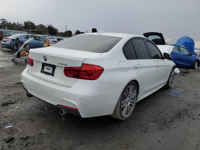 WBA8B3C59JK384644 - 2018 BMW 340I I WHITE photo 3
