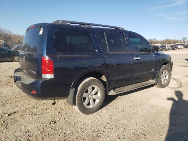 5N1BA08C68N619426 - 2008 NISSAN ARMADA SE BLUE photo 3