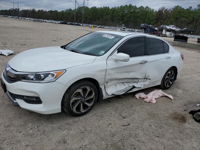 1HGCR2F89GA026503 - 2016 HONDA ACCORD EXL WHITE photo 1