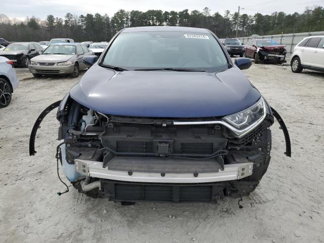 2HKRW1H52KH510500 - 2019 HONDA CR-V EX BLUE photo 5