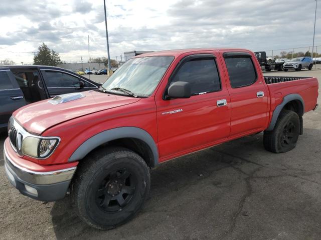 5TEGN92N52Z130131 - 2002 TOYOTA TACOMA DOUBLE CAB PRERUNNER RED photo 1