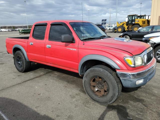 5TEGN92N52Z130131 - 2002 TOYOTA TACOMA DOUBLE CAB PRERUNNER RED photo 4
