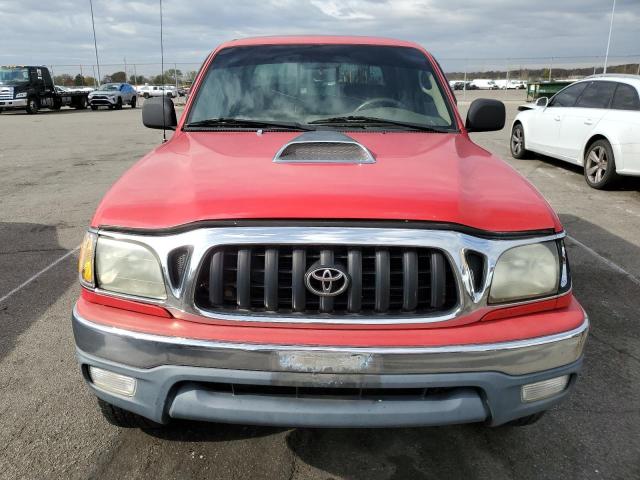5TEGN92N52Z130131 - 2002 TOYOTA TACOMA DOUBLE CAB PRERUNNER RED photo 5