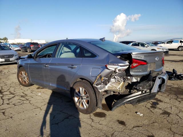 5NPE24AF9HH576243 - 2017 HYUNDAI SONATA SE SILVER photo 2