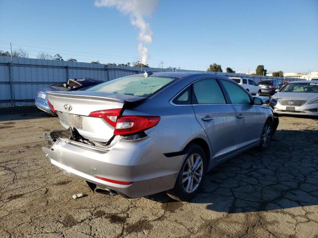 5NPE24AF9HH576243 - 2017 HYUNDAI SONATA SE SILVER photo 3