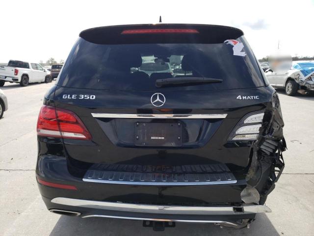 4JGDA5HB4GA668711 - 2016 MERCEDES-BENZ GLE 350 4MATIC BLACK photo 6