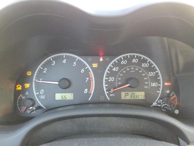 2T1BU4EE5CC868451 - 2012 TOYOTA COROLLA BASE SILVER photo 9