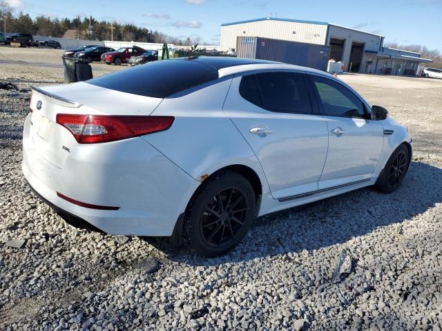 5XXGR4A69DG152359 - 2013 KIA OPTIMA SX WHITE photo 3