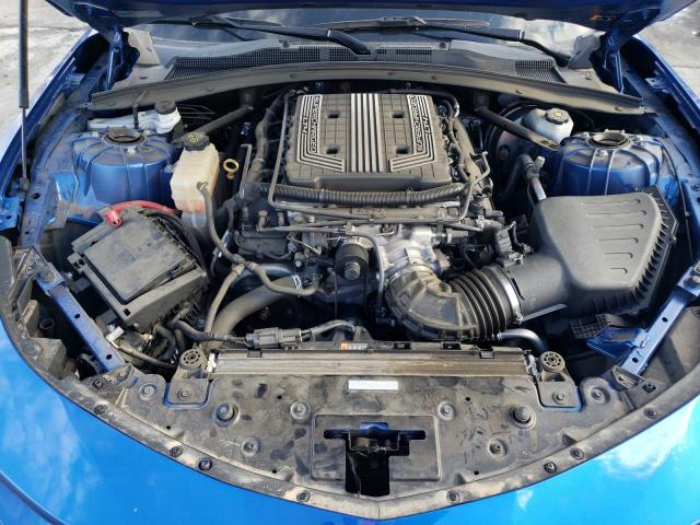 1G1FK1R63J0171059 - 2018 CHEVROLET CAMARO ZL1 蓝色 照片 11