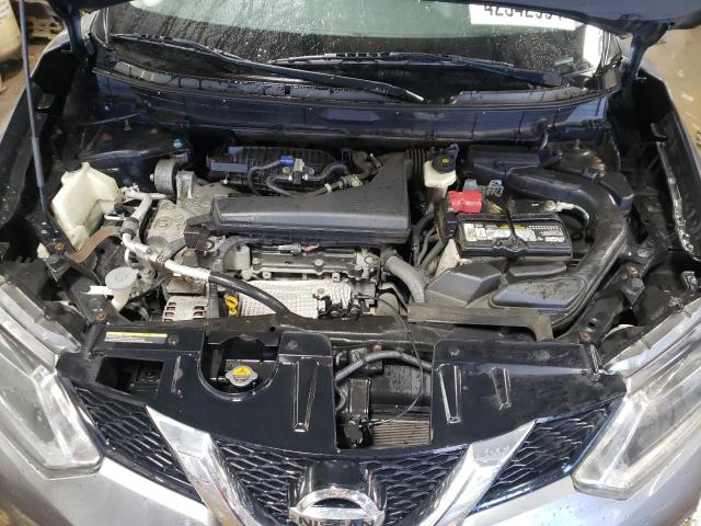 5N1AT2MV2FC875872 - 2015 NISSAN ROGUE S GRAY photo 11