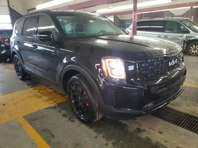 5XYP5DHCXNG212623 - 2022 KIA TELLURIDE SX BLACK photo 4