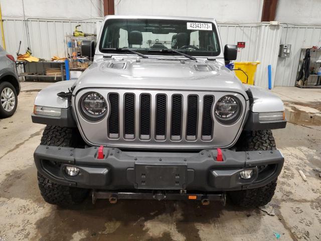 1C4HJXFG7JW116081 - 2018 JEEP WRANGLER RUBICON GRAY photo 5