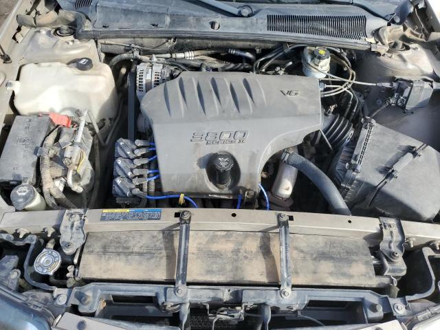 1G2HX52K25U101264 - 2005 PONTIAC BONNEVILLE SE TAN photo 11