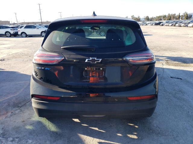 1G1FW6S0XN4101029 - 2022 CHEVROLET BOLT EV 1LT BLACK photo 6