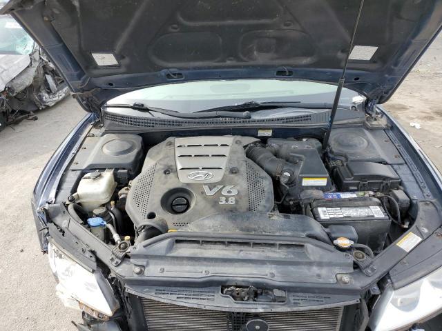 KMHFC46F36A105750 - 2006 HYUNDAI AZERA SE BLUE photo 11