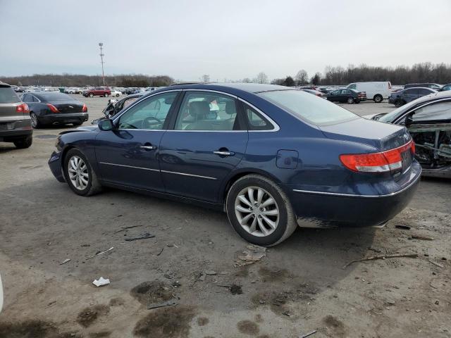 KMHFC46F36A105750 - 2006 HYUNDAI AZERA SE BLUE photo 2