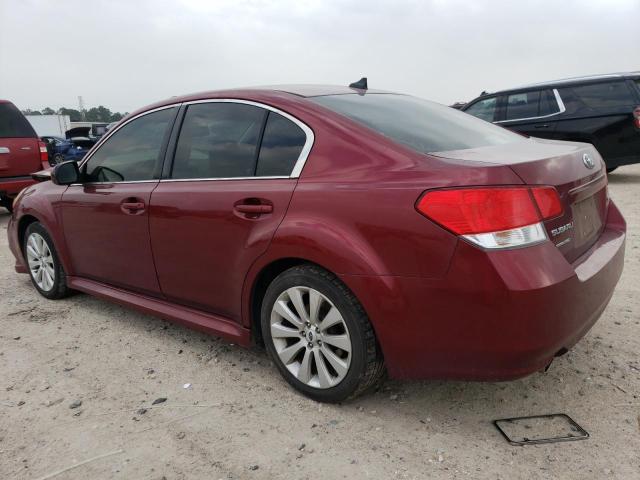 4S3BMCL65C3016857 - 2012 SUBARU LEGACY 2.5I LIMITED RED photo 2