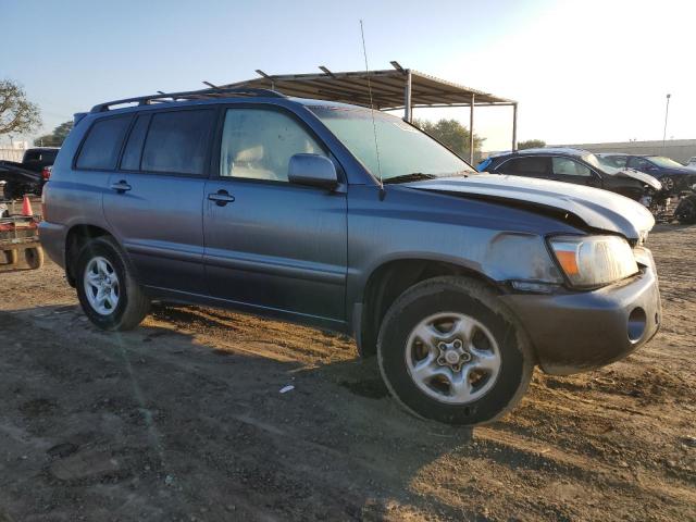 JTEDD21A970163194 - 2007 TOYOTA HIGHLANDER BLUE photo 4