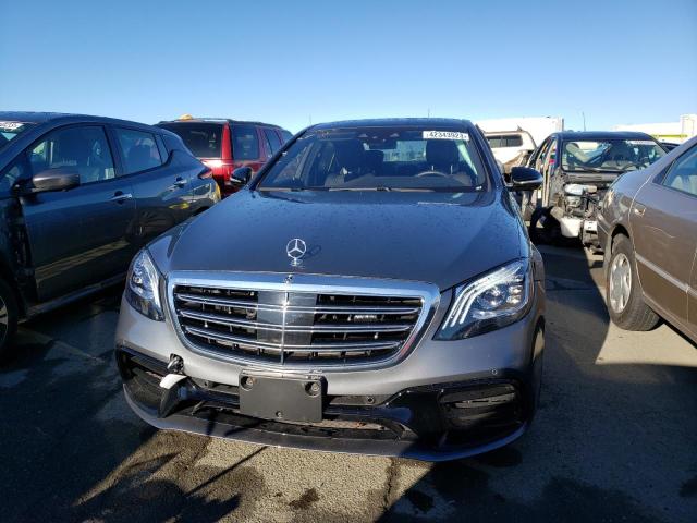 WDDUG8JB8JA421073 - 2018 MERCEDES-BENZ S 63 AMG 4MATIC GRAY photo 5