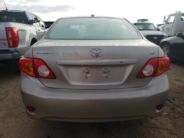 1NXBU40E59Z036784 - 2009 TOYOTA COROLLA BASE BEIGE photo 6