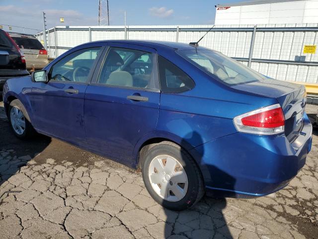 1FAHP34N68W263971 - 2008 FORD FOCUS S/SE BLUE photo 2