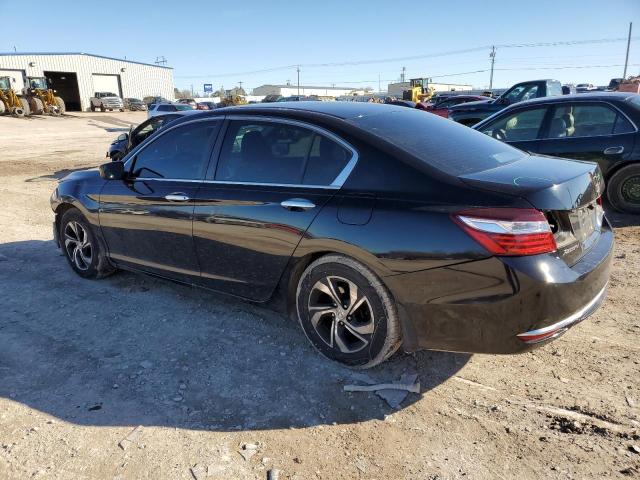 1HGCR2F33GA107369 - 2016 HONDA ACCORD LX BLACK photo 2