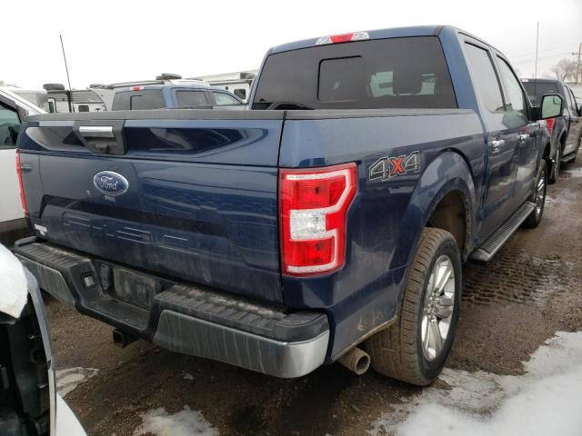 1FTEW1E53LKD48981 - 2020 FORD F150 SUPERCREW BLUE photo 3