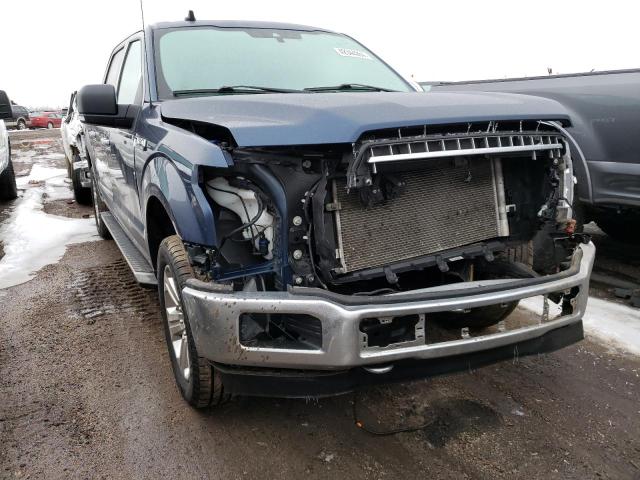 1FTEW1E53LKD48981 - 2020 FORD F150 SUPERCREW BLUE photo 4