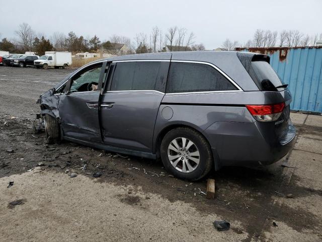 5FNRL5H67EB096058 - 2014 HONDA ODYSSEY EXL GRAY photo 2